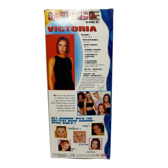 SSOLD🚫 Vintage Spice Girls Girl Power Posh Spice Victoria Doll 1st Ed - Picture 6 of 9